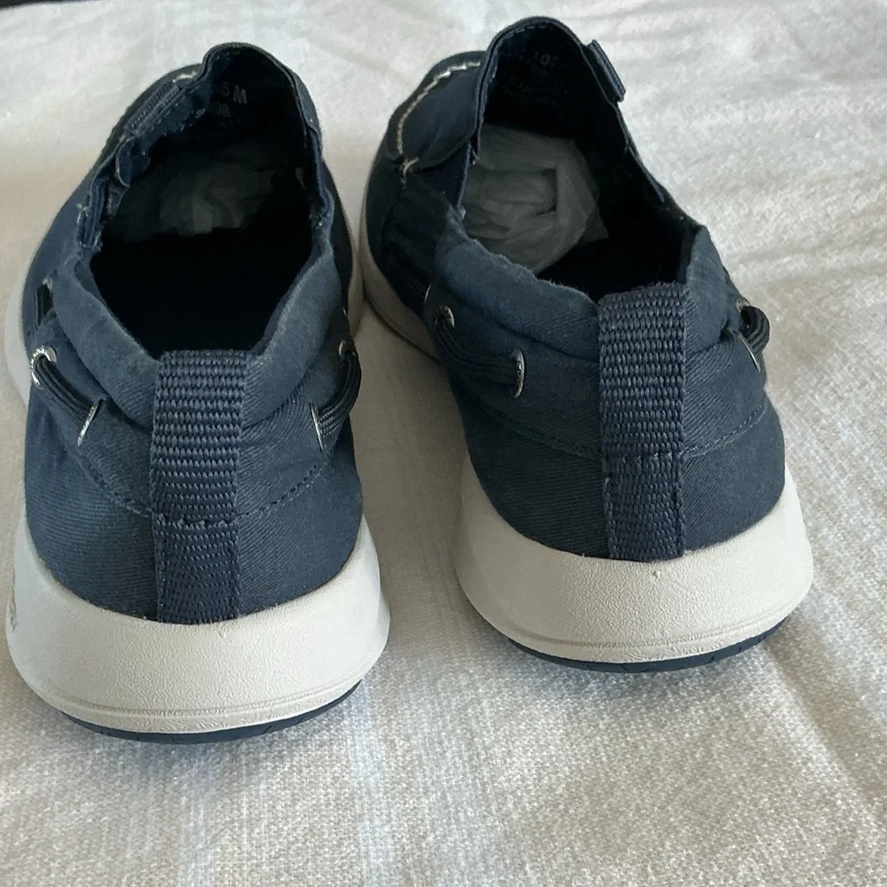 Sperry Men's Navy Canvas Boat Shoes NWOT - Picture 5 of 7